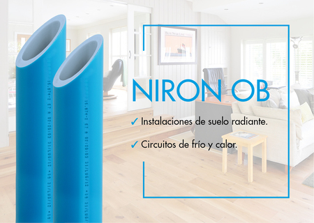 Nueva gama tubería OB del Sistema Niron Nueva gama tubería OB del Sistema Niron